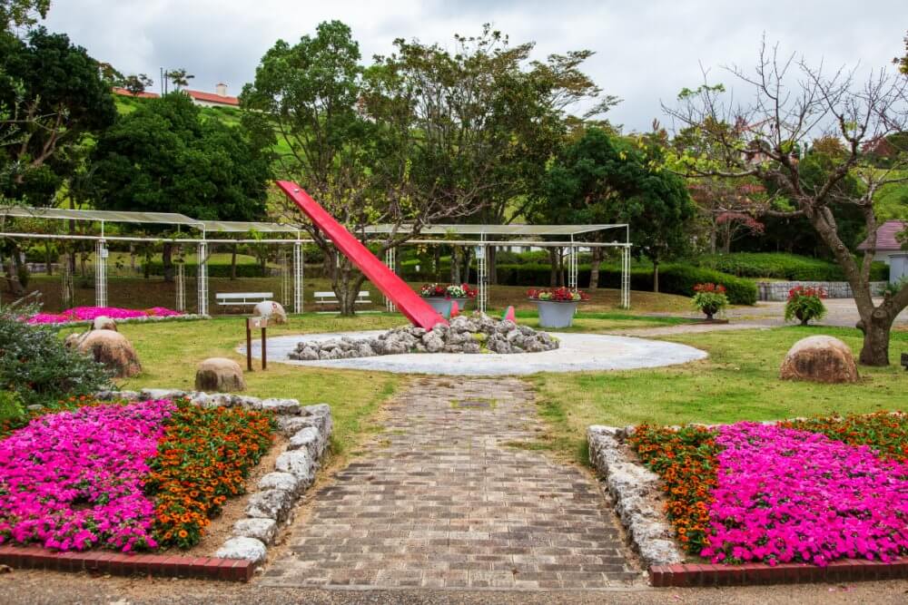 しあわせの花日時計