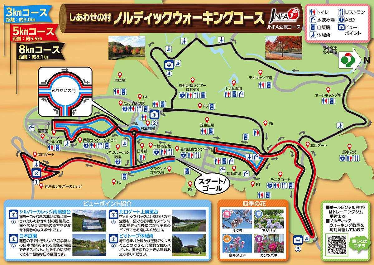 ノルディックウォーキングマップ