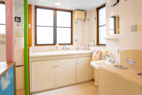 わいわいハウスの洗面台