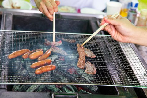 バーベキュー(デイキャンプ場)