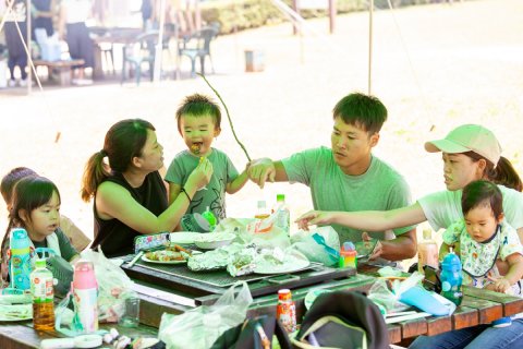 バーベキュー(デイキャンプ場)