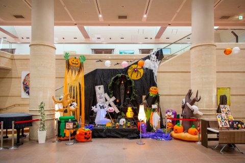 1Fエントランスホール ハロウィン